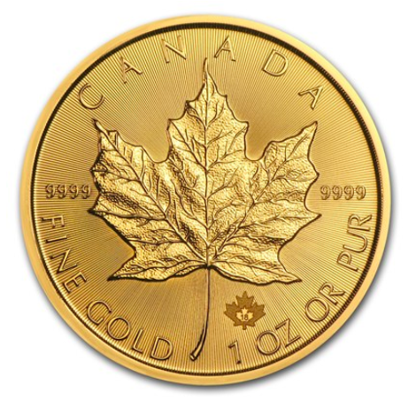 2020加拿大楓葉金幣(1 oz)(全新，未流通) 