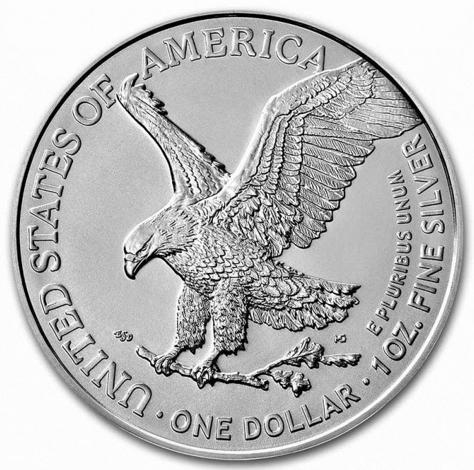 2021美國鷹揚銀幣(1 oz)(全新，未流通)  內容